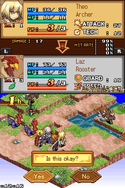 Luminous Arc screenshot 3 for Nintendo DS